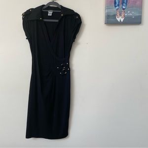 Cache studded bodycon dress